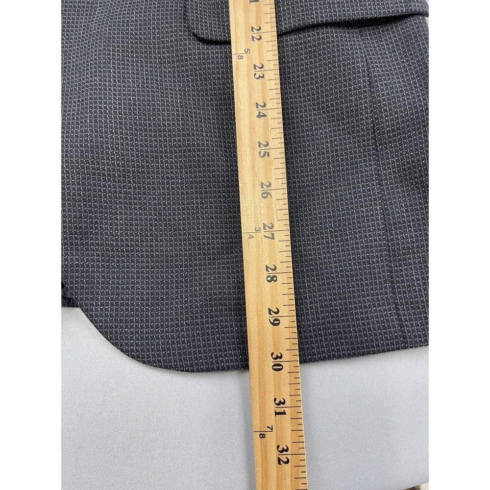 Peter‎ Millar Mens Blazer 40R Gray Tweed 100% Wool Evening 2 Button Sport Coat
